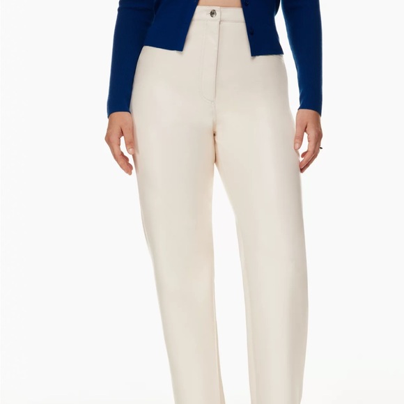 NWT Aritzia Wilfred The Melina Pant Tall, Birch, size 8 - Picture 2 of 8